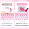 Permotary 28 PCS Collagen Lip Mask Crystal Lip Care Gel Pads for Moisturizing & Reducing Chapped, Smoothing Lip Fine Lines-Lip Patches for Firms & Hydrate and Plump Your Lips