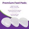 Premium Gel Ball of Foot Cushions - Reusable Clear Gel Metatarsal Pads - Foot Pain Relief - 1/8 Inch - 2 Pair