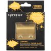 Supreme Trimmer Replacement Taper Blade CBT818 | Ceramic Blade for Hair Clippers | Gold