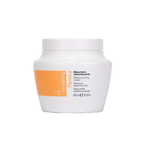 Fanola Nutri Care Restructuring Hair Mask 16.9 oz - Deep Hair Conditioning Mask for Chemically Treated & Damaged Hair - Moisturizing + Hydrating for Easy Detangling on Dry, Frizzy & Thick Hair