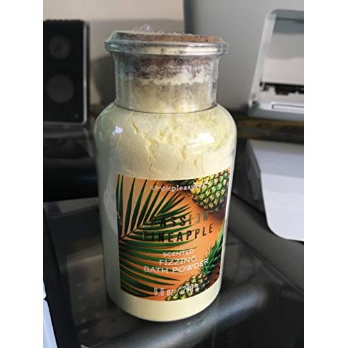 PASSION PINEAPPLE SCENTED FIZZING BATH POWDER 9.8 OZ