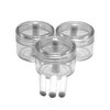 3 Pack Hydration Jars with 3 Replacement Wicks for Jumping Spiders Hanging Wicking Trough Pet Land Snail