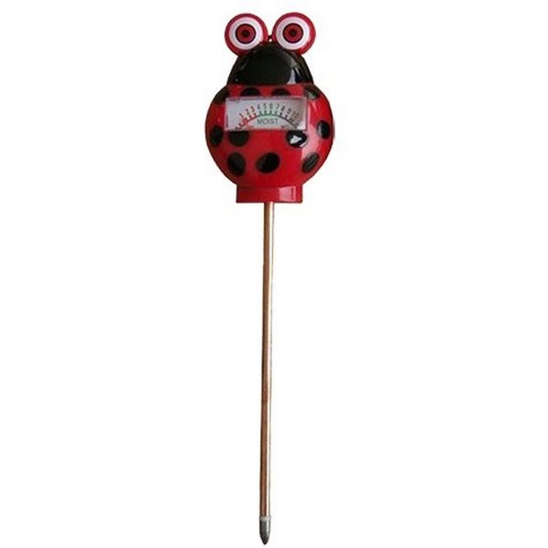 Simply Conserve AM Conservation Group Ladybug Indoor & Outdoor Soil Moisture Meter - Ladybug Themed Moisture Meter for Plants with Easy-to-Read Dial