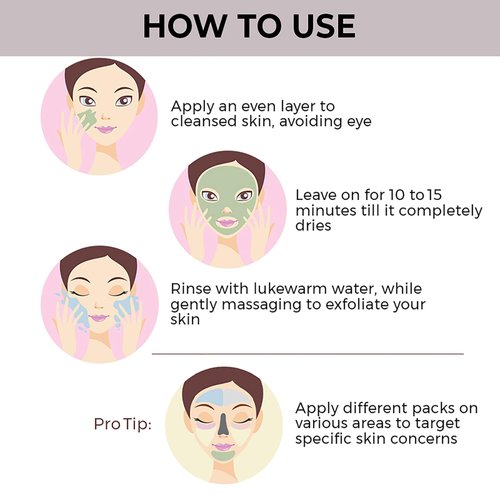 Nykaa Naturals Clay It Cool Clay Mask - Vitamin C for Deep Cleansing and Natural Glow - Works Double Time to Draw Out Dirt and Impurities - Suitable for All Skin Types - Perfect Glow - 3.5 oz