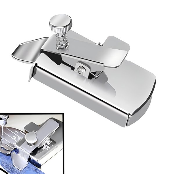 YEOSLL Upgraded Magnetic Seam Guide for Sewing Machine,Magnetic Seam Guide with Clip,Hemmer Guide, Seam Guide, Hemmer Guide Sewing Ruler, Sewing Products & Tools（1 PC）