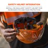 Ergodyne Skullerz 8991 Safety Helmet Visor, Anti-Fog, Clear