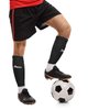 Malker Soccer Shin Guards for Kids Youth Adults Shin Guards Pads with Lower Leg Sleeves, Lightweight and Compact, Protective Soccer Equipment (Black M)