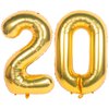 40 Inch gold Number Balloons Helium Foil Mylar Balloon Birthday Party banquet Decoration 20