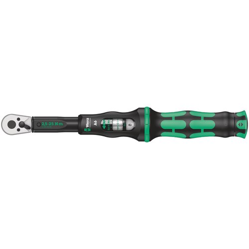 Wera Click-Torque A6 Torque wrench Hex 2 5-25 Nm