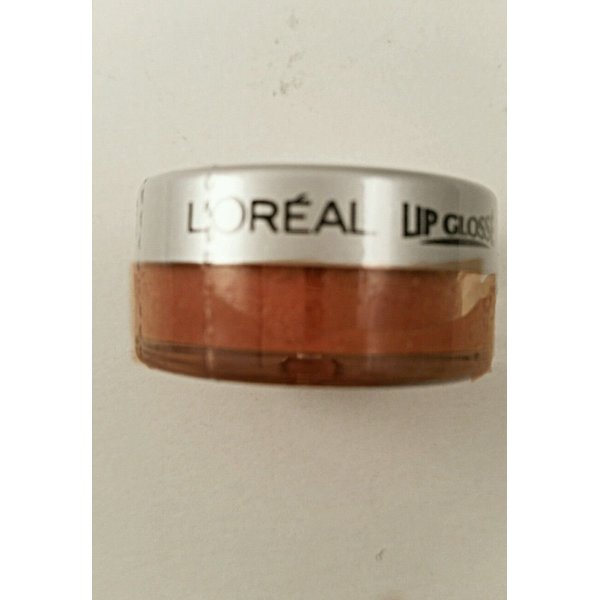 Loreal Lip Glosses' Sheer Shiny Lip Gloss, Balmy Beige, 0.016 Oz