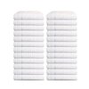 Generic Salon Towels Pack of 60 Super Absorbent Quick Dry White Hand Towels Medium Size 15x25 Inches Double Stitched 100% Ring Spun Soft Cotton Spa Towels for Gym, Hotel, Home & Pool, 152560
