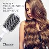 Bombshell Ceramic Round Brush — Pro Ultra Ceramic Thermal Round Hair Brush with Rubber Handle, Round Brush for Blow Drying, Curling, and Styling 2"
