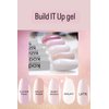 kodi professional Build It Up Gel Builder Gel for Nails – Nail Builder Gel for UV and LED Lamp – Nail Extensions Base Bond– 15ml (Milky)