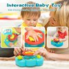 Qumiimet Steering Wheel Toy Baby Boy Learning Toys 6-12 Months Old Toys,6 7 8 9 Month Old Baby Boy Toys,Interactive Baby Toys for 1 Year Old,Kids Driving Steering Wheel Toys for Toddlers 1-3