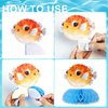 12 pcs Ocean Sea Animals Honeycomb Centerpieces Ocean Themed Birthday Party Decorations Tropical Beach Themed Party Decorations Fish Crab Turtle Seahorse Sea Creature Birthday Party Supplies