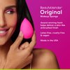 Beautyblender® | Original Pink Beauty Blender Makeup Sponge, Super-Soft Foam Easily Blends Foundations, Powders & Creams, Made in USA, Reusable, Washable, Streak Free Application, Vegan, Cruelty Free