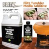 Flitz Metal Tumbler Media Additive, Cut Your Tumbling Time in Half, Non-Ammonia Based Formula Works Great on All Metals, 7.6 oz. Bottle