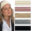 Trnerm Headbands for Women 5Pcs Head Bands for Women's Hair Non slip Cotton Wide Headband Winter Headband Trendy Headband Christmas Gifts for Women