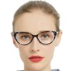 MARE AZZURO Progressive multifocal Blue Light Blocking Reading Glasses for Women Cateye