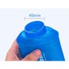 Baitoo Tpu Soft Folding Water Bottles, 2 Packs 500ML BPA-Free Collapsible Flask For Hydration Pack Collapsible Water Bottles For Running Hiking Cycling Camping Climbing(500ml-2 Packs)