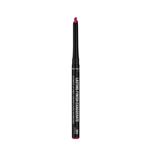 Rimmel Lasting Finish Exaggerate Automatic Lip Liner - Rich, Smooth Formula for Long Lasting Lip Looks - 64 Obsession, .01oz