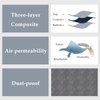 Under Bed Storage Containers, Collapsible Closet Organizers and Storage Bins, Underbed Storage Bags for Wrapping Paper, Toys, Blanket, Towels, Clothes, Comforter, Sweaters, Linen Sheets