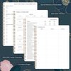 2024-2025 Planner - July 2024 - June 2025, Academic Planner 2024-2025, Weekly & Monthly Spreads, 8'' x 10", Tabs, Twin-wire Binding, Check Boxes
