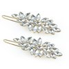 Rhinestone Hair Pins, Crystal Hair Clips, Handmade Cute Hair Barrettes, Hollow Geometric Hairpins, Elegant Metal Hairpin Hair Accessories Headwear Styling Tools, Gifts for Women Girls