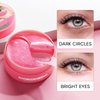 ULELA DIKML 60pcs/30pairs Rose Hyaluronic Acid Eye Masks,For Moisturizing Eye Patches, Firming Eye Skin, Smoothing Fine Lines, Starry Eye Masks, More Youthful 80g.