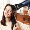 Ipetboom 2 Pcs Black Plastic Salon Hair Dryer Nozzle Replacement Hair Dryer Diffuser Nozzle Hair Dryer Nozzle Comb Attachment Concentrator Replacemen for Salon Home