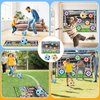 RedCrab Soccer Ball Game Set for Kids, Soccer Practice Equipment for Toddlers, Soccer Toys with 2 Football, 1 Flannel Target, Soccer Ball Game Indoor Outdoor Backyard for Kids Birthday