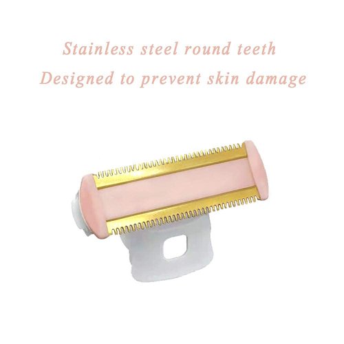 8PCS Ladies Shaver Replacement Head for Finishing Touch Flawless Body Rechargeable Women Hair Removal Shaver Bikini Trimmer Shaver Head with a Cleaning Brush (Shaver Head 8PCS + Brush)