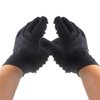 Magic Curly Sponge Gloves, Airlxf 2PCS Curl Hair Sponge Gloves Tutorial for Barbers Wave Black Twist Brush Styling Tool Hair Brush Sponge Gloves