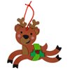 Holiday Ornament Craft Kits (Prancing Reindeer) - Variety of Entertaining Christmas Art Projects - Fun and Easy Activity for The Holidays