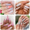 8800Pcs Clear Pixie Nail Crystals Rhinestones-1.2mm Micro Gems Glitter Beads for Nails-Mini Sand Nail Diamonds Stone Swarovski Shine-Sugar Glass Crystals Tiny Jewels Bling Charms for Nail Art