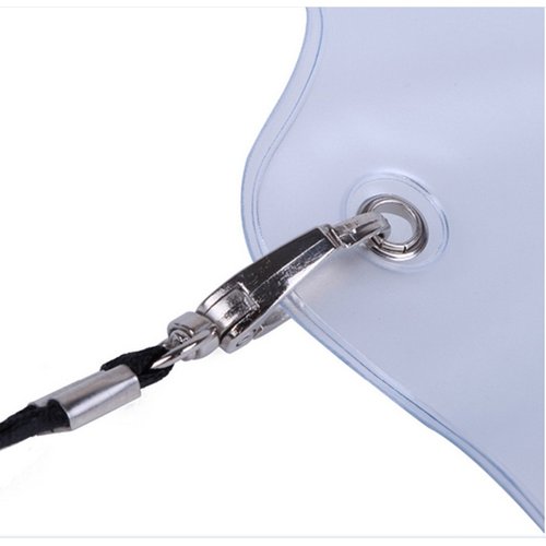 Lsgoodcare Portable Two Way Radio Waterproof Rainproof Bag Case Pouch Compatible with Motorola Kenwood Midland UV 82 BF 888S UV-5R Walkie Talkie Radio White