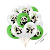 87 Pcs Cute Panda Birthday Party Supplies Set with Panda Happy Birthday Banner, Cake Toppers, Cupcake Toppers, Balloons, Stickers for Baby Shower Boys Girls Teens Cartoon Panda Theme Party Decorations