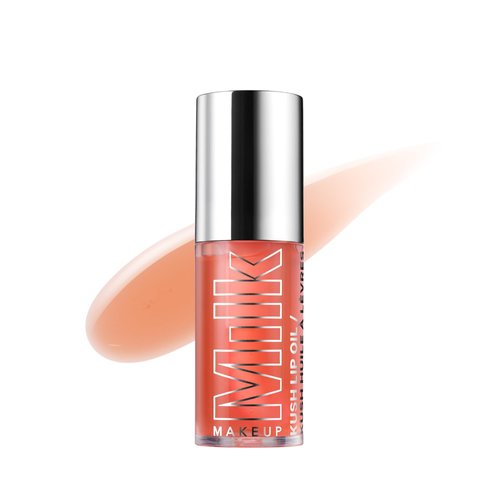 Milk Makeup KUSH Lip Oil, Orange Crush (Orange) - 0.18 oz - Natural, Sheer Tint - Lightweight & Non Greasy - Citrus Flavor - Vegan, Paraben Free, Cruelty Free