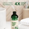 Thicker Fuller Hair Root Boosting Leave-In Treatment - Leave In Hair Treatment - Natural Volume Builder - Moisturizing Scalp Treatment - 4 oz