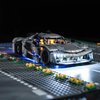 BRICKSHINING LED Lighting Compatible with Lego Koenigsegg Jesko Absolut Grey Hypercar 42173, Light Kit Compatible with Lego 42173, Giving Light to Model, NOT Included The Model Set(18 Key RC Version)