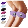 Sleeve Stars Tennis Elbow Brace for Men & Women, Tendonitis Elbow Brace & Strap Golfers Elbow Brace Counterforce Band for Tendon Pain Relief & Support for Forearm w/ 3 Straps Fits 9-23" (Pair/Light Purple)