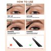 Eyebrow Pencil-2Pcs Dark Brown Retractable Eye Brow Pencil with Brow Brush,Long-Lasting Waterproof Eyebrow Tint Pen,Eyebrow Pencil for Fill & Sculpt Brow,Create Natural Eye Brow Makeup for Women-02