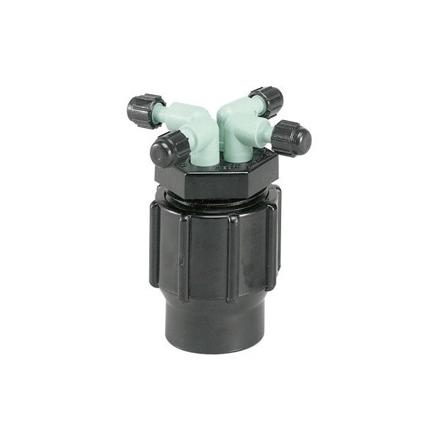 Orbit Drip System 4 Port Watering Manifold for 1/4" Tube