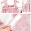 TINAYAUE Women Flower Bath Wrap Wearable Bath Towel Dress for Gym Spa Sauna Shower Girl Bathrobes Slip Dress Nightwear