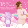 Glimmer Wish Unicorn Kids Body Wash, Gentle Cleanser and Moisturizing Sulfate Free Body Wash, Skin Care for Kids, Vanilla Cotton Candy, 12 Fl Oz