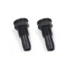 TEAMWILL 2PCS M6 / M8 Water Outlet Motor Cooling Water Nipple Nozzle for RC Boat Marine (M8 Black)
