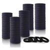 Generic Hair Ties/Ponytail holder. Seamless black