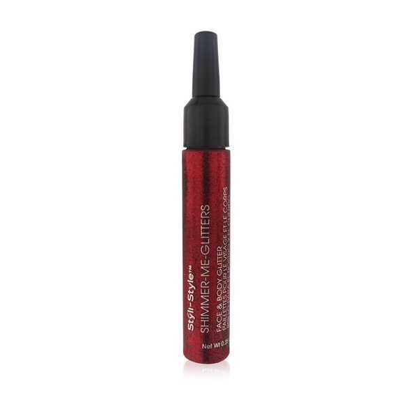Styli-Style Shimmer Me-Glitters Face and Body Glitter Red Slippers