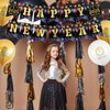 New Years Eve Party Supplies 2025 Happy New Year Decorations Firework New Years Banner New Years Balloons for New Year's Eve Party Supplies