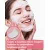 THESAEM Gem Miracle Pink Pearl Bubble Mask - Korean Wash Off Mask with Oxygen Bubbles - Gentle Pore Cleanser, Bubble Mask for Radiant and Firm Skin - Collagen, Calamine, Hyaluronic Acid, 1.76oz.